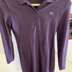Lacoste Purple Dress